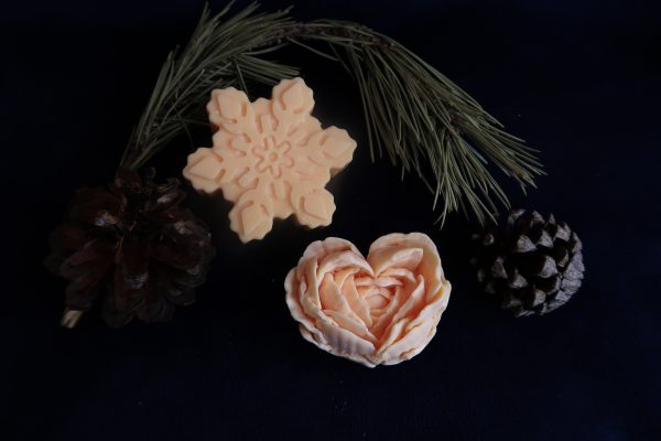 fondant parfumé edelweiss flocon coeur altimousse