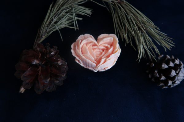 fondant parfumé edelweiss fleur coeur altimousse