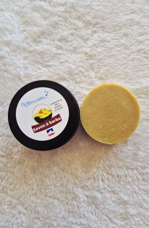 savon à barbe à la bière