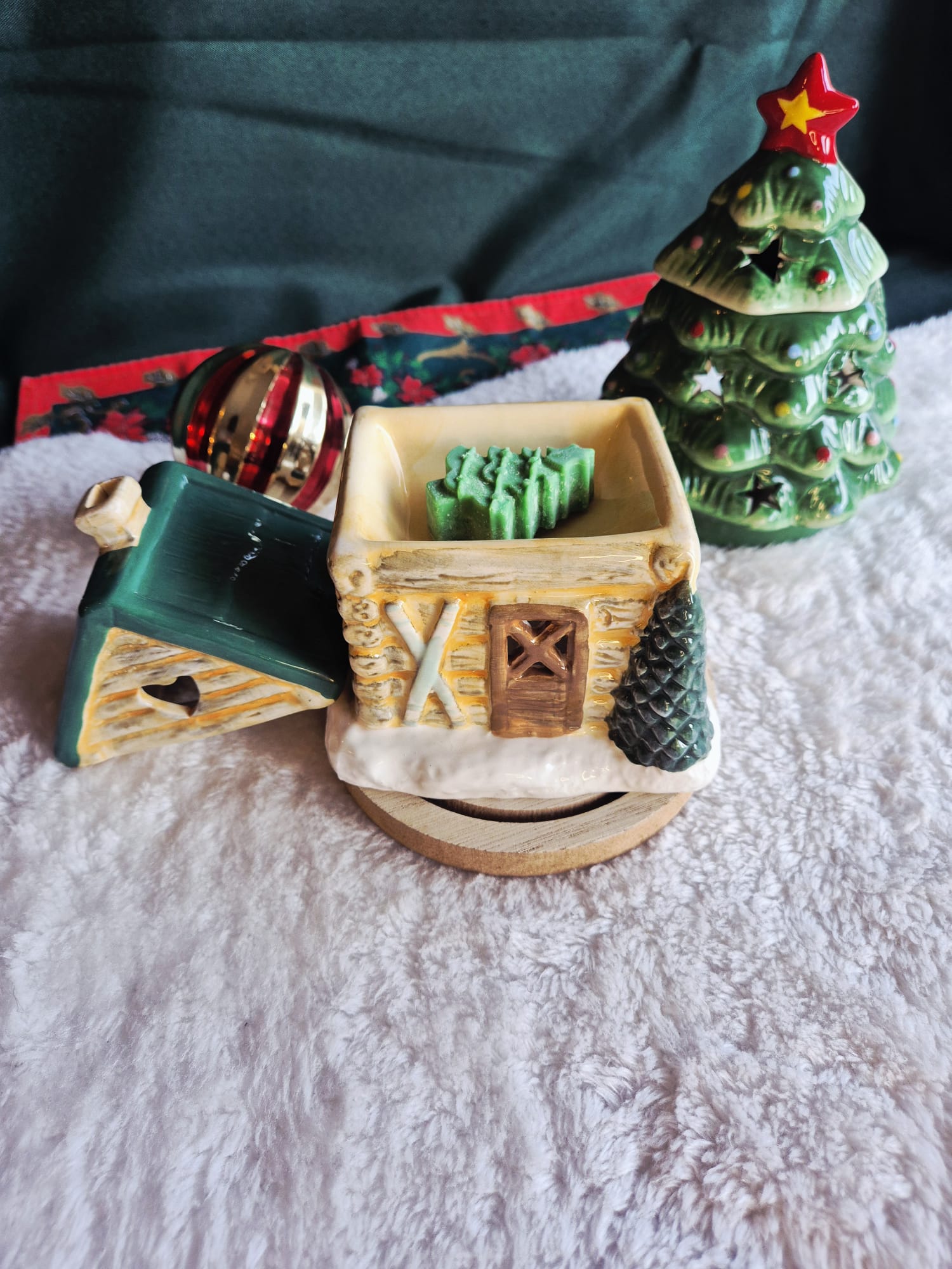 brûleur chalet de ski ouvert