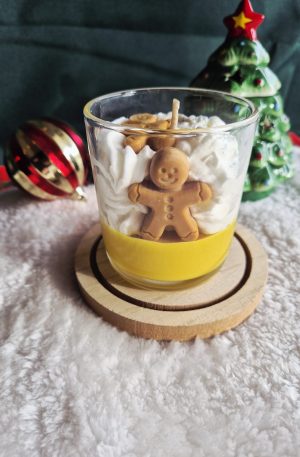 Bougie gourmande pain d'épices