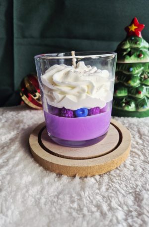 bougie gourmande Myrtille